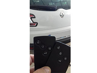 Renault: Spare remote key card